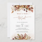 感謝祭おもしろい招待状フレンドサイジングディナー 招待状 (正面)