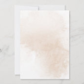 感謝祭おもしろい招待状フレンドサイジングディナー 招待状 (裏面)