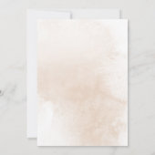 感謝祭おもしろい招待状友達の夕食 招待状 (裏面)