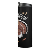 感謝祭おもしろい猫フェイク猫ニャー感謝祭 タンブラー (回転右)