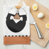 感謝祭おもしろい キッチンタオル (四つ折り)