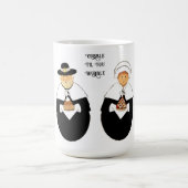 感謝祭おもしろい コーヒーマグカップ (中央)