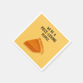 感謝祭おもしろい スタンダードカクテルナプキン (角)