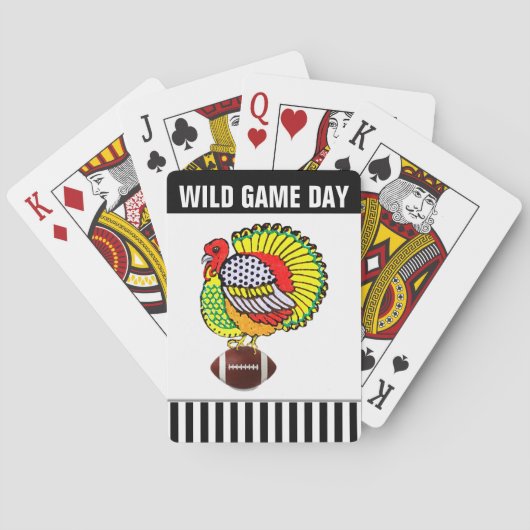感謝祭おもしろい トランプ (裏面)