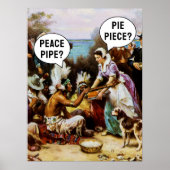 感謝祭おもしろい ポスター (正面)