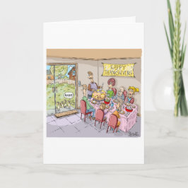 感謝祭おもしろい-七面鳥の子ども シーズンカード