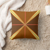 感謝祭おもしろい（三角形とダッシュ） クッション (ブランケット)