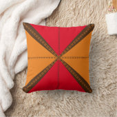 感謝祭おもしろい（三角形とダッシュ） クッション (ブランケット)