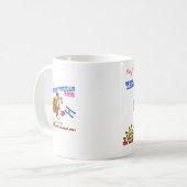 感謝祭およびハヌカー。  Thanksgivukkah コーヒーマグカップ (正面左)