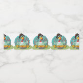 感謝祭お洒落の濁ったアーよくはしゃぐト ペットボトルラベル (シングルラベル)