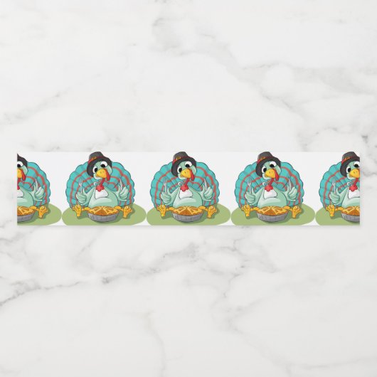 感謝祭お洒落の濁ったアーよくはしゃぐト ペットボトルラベル (シングルラベル)