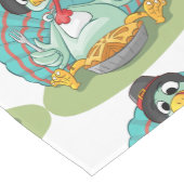 感謝祭お洒落の濁ったアーよくはしゃぐト ミディアムテーブルランナー (コーナー)