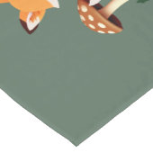 感謝祭お洒落ウッドランズキッズダイニング ショートテーブルランナー (コーナー)