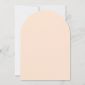 感謝祭お洒落友達ディナーアーチ 招待状 (裏面)