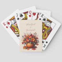 感謝祭かぼちゃと紅葉