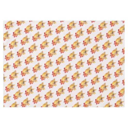 感謝祭かぼちゃのテーブルクロス テーブルクロス (正面(横))