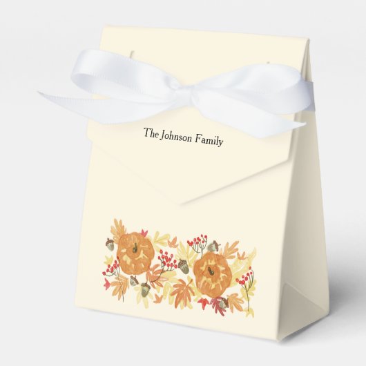 感謝祭かぼちゃのディナー フェイバーボックス (正面サイド)