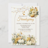 感謝祭かぼちゃのフローラフレンドサイジングディナー 招待状 (正面)