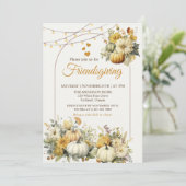 感謝祭かぼちゃのフローラフレンドサイジングディナー 招待状 (スタンド正面)