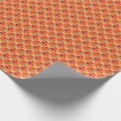 感謝祭かぼちゃの包装紙 ラッピングペーパー (角)