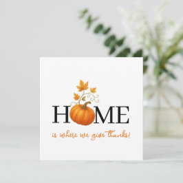 感謝祭かぼちゃの家が我々の与えこそ感謝していの場