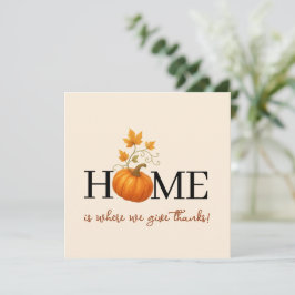 感謝祭かぼちゃの家が我々の与えこそ感謝していの場