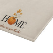 感謝祭かぼちゃの家が我々の与えこそ感謝していの場 カッティングボード (角)