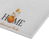 感謝祭かぼちゃの家が我々の与えこそ感謝していの場 カッティングボード (角)