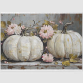 感謝祭かぼちゃの秋秋のデカ素朴ップ 薄葉紙 (正面)