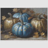 感謝祭かぼちゃの秋秋のデカ素朴ップ 薄葉紙 (正面)