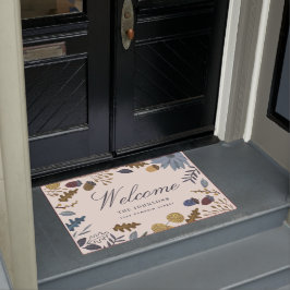 感謝祭かぼちゃの秋秋のdoormat ドアマット