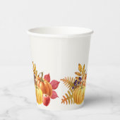 感謝祭かぼちゃの紙カップ 紙コップ (右)