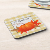 感謝祭かぼちゃイエローバッファロープレイド コースター (左側)