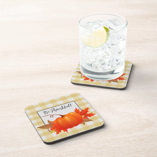 感謝祭かぼちゃイエローバッファロープレイド コースター (右側)