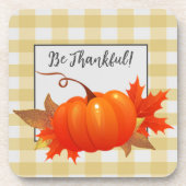 感謝祭かぼちゃイエローバッファロープレイド コースター (正面)