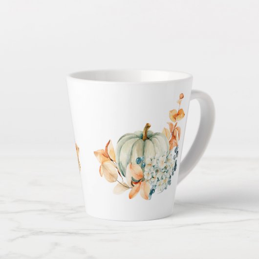 感謝祭かぼちゃコージー秋マグ カフェラテマグ (右アングル)