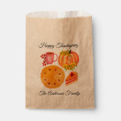 感謝祭かぼちゃスパイスラテ フェイバーバッグ (正面)