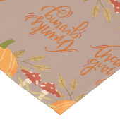 感謝祭かぼちゃテーブルランナー ショートテーブルランナー (コーナー)