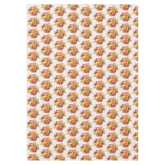 感謝祭かぼちゃバスケットテーブルクロス テーブルクロス (正面)