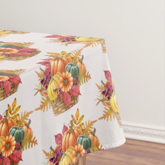 感謝祭かぼちゃバスケットテーブルクロス テーブルクロス (インサイチュ)