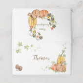 感謝祭かぼちゃバターナットセージアコーン プレイスカード (外部開封)