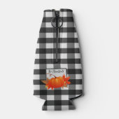 感謝祭かぼちゃバッファロープレイドクールボトル ボトルクーラー (裏面)