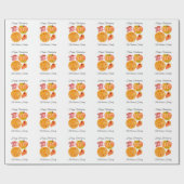 感謝祭かぼちゃパイスパイスラテ ラッピングペーパー (フラット)