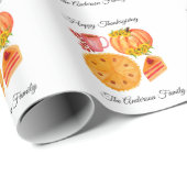 感謝祭かぼちゃパイスパイスラテ ラッピングペーパー (ロールコーナー)