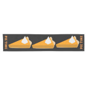 感謝祭かぼちゃパイタイムテーブルランナー ショートテーブルランナー (横)