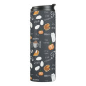 感謝祭かぼちゃパイレシピ タンブラー (回転左)