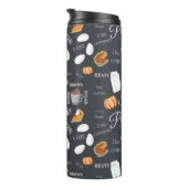 感謝祭かぼちゃパイレシピ タンブラー (回転右)