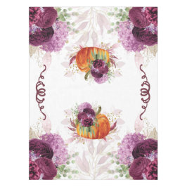 感謝祭かぼちゃブルゴーニュの花 テーブルクロス