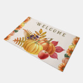 感謝祭かぼちゃマット ドアマット (アングル)