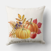 感謝祭かぼちゃ装飾用クッション クッション (裏面)